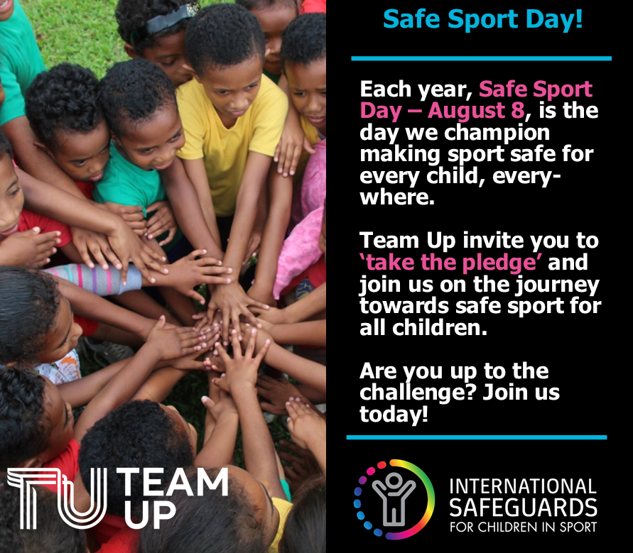 Team Up partners embrace Safe Sport Day Team Up